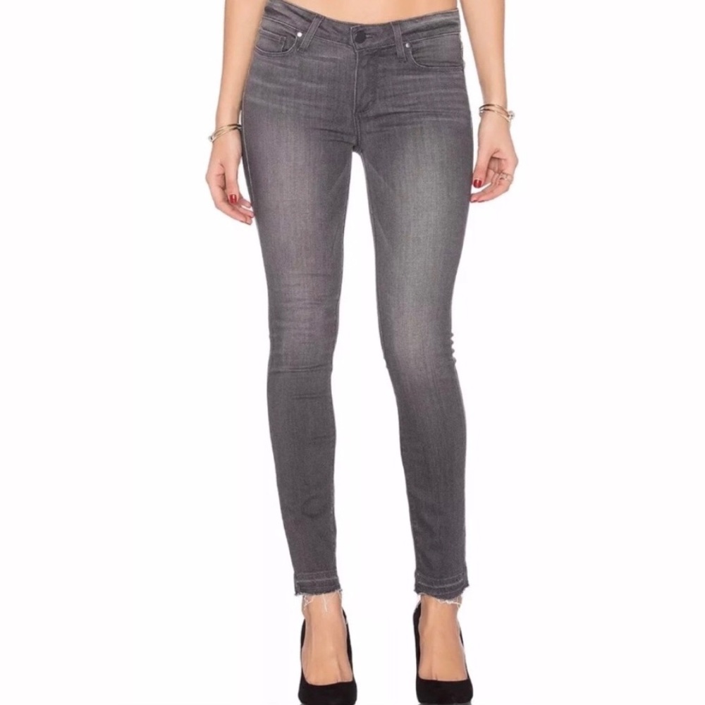 Paige - Grey Verdugo Skinny Jeans